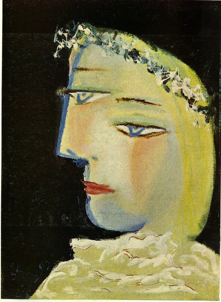 Picasso Portrait of Marie-Therese 1937